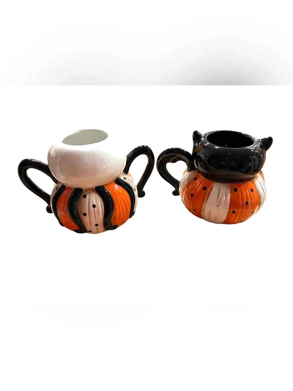 New Set of 2 Johanna Parker Halloween Mugs